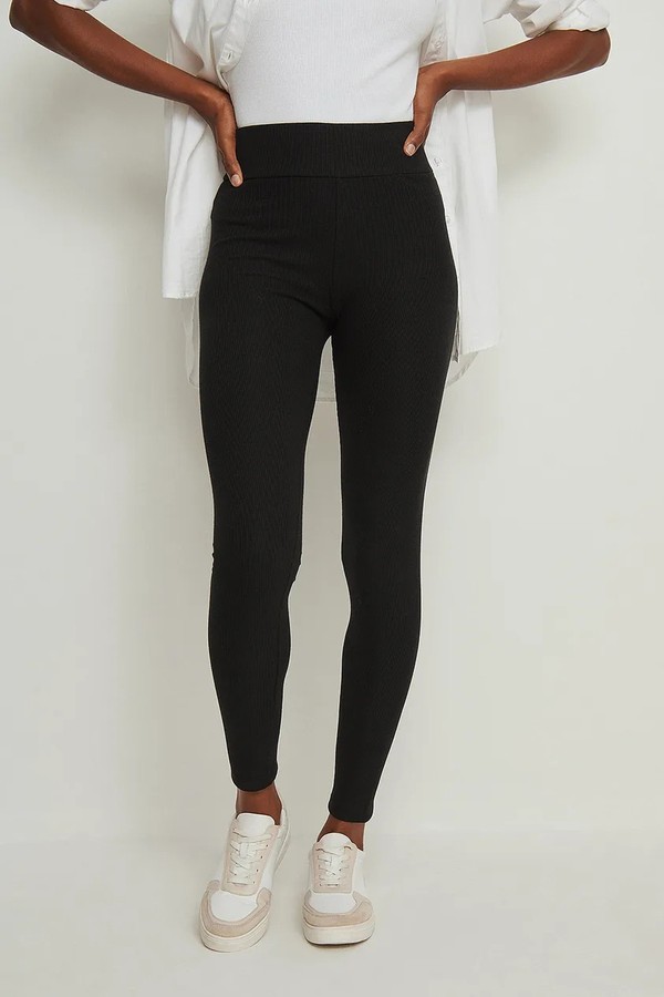 Ribbed Leggings from Na-kd