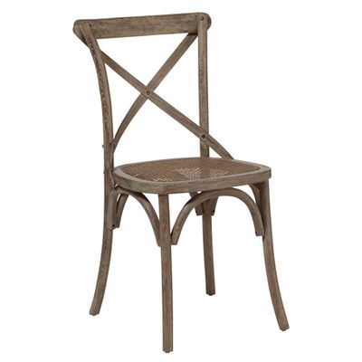 Camargue Solid Oak Dining Chair from Oka