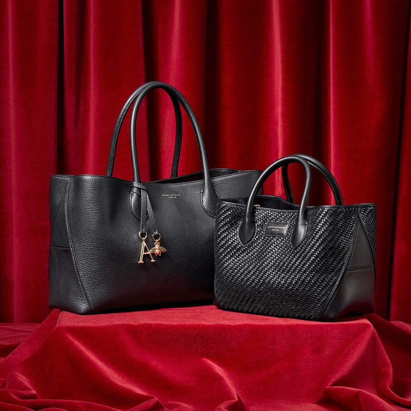 London Tote, £675 | Midi London Tote, £595