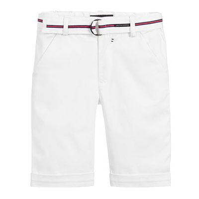 Boys White Bermuda Shorts from Lapin House