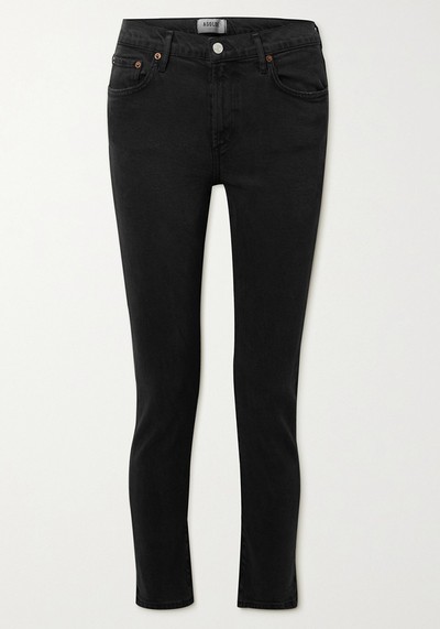 Toni Mid-Rise Slim-Leg Jeans from Agolde