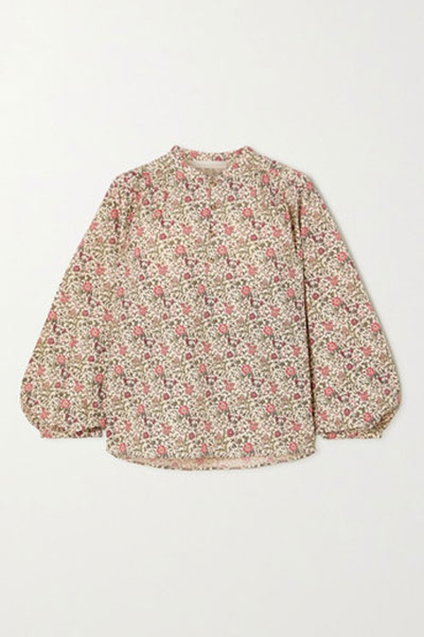 Nolan Floral-Print Cotton Shirt from Vanessa Bruno