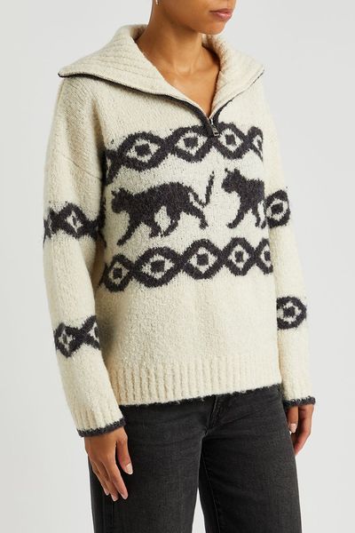 Uma Bouclé-Knit Jumper from Kitri