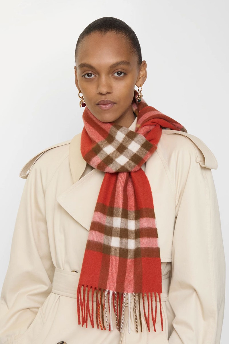 Check Cashmere Scarf from Burberry 