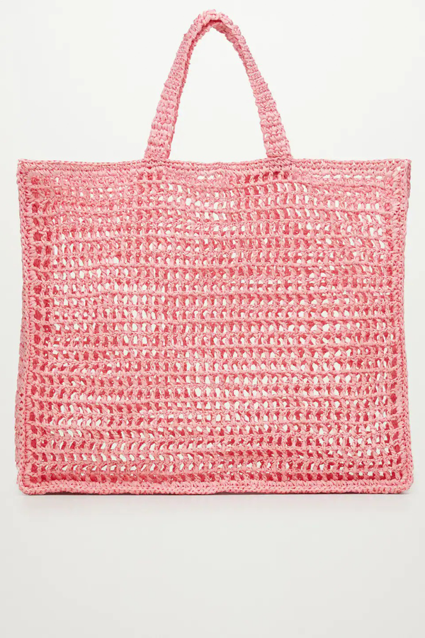 Raffia Shopper Bag from Mango