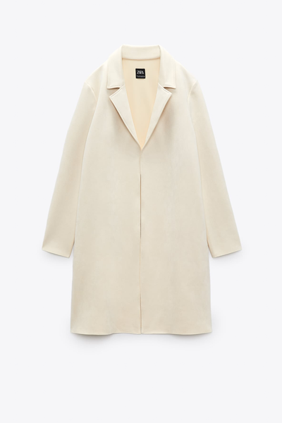 Faux Suede Jacket from Zara