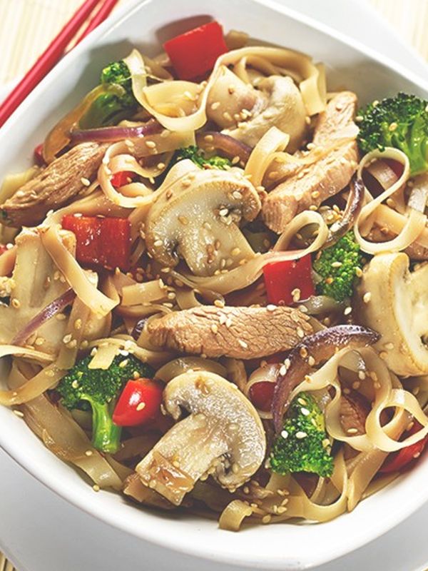 Chicken and Mushroom Stir Fry