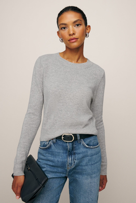 Dana Cashmere Crew Sweater from Reformation 