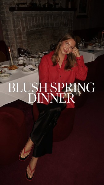 Behind the scenes of the @blushtalentmgmt spring dinner…