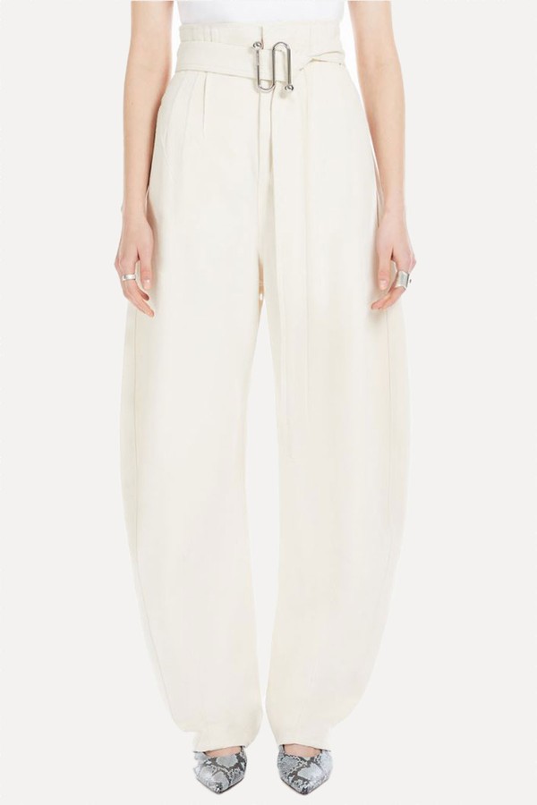 Wide Denim Trousers
