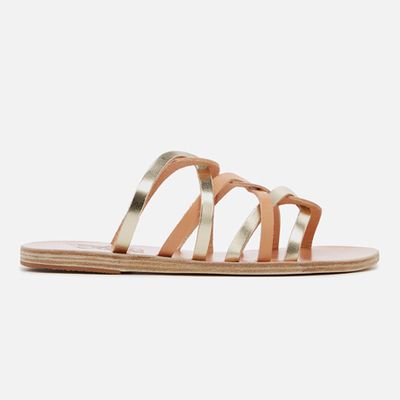 Donousa Leather Strappy Sandals from Ancient Greek Sandals