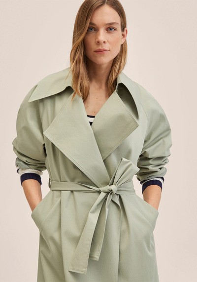 Oversize Trench Coat from Mango