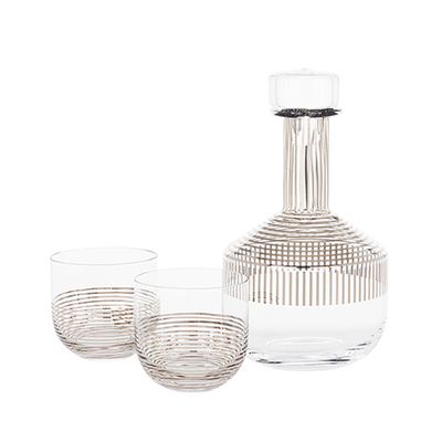 Tank Whiskey Decanter and Glasses Set from Tom Dixon