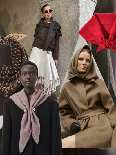 The Round Up: Triangle Scarves