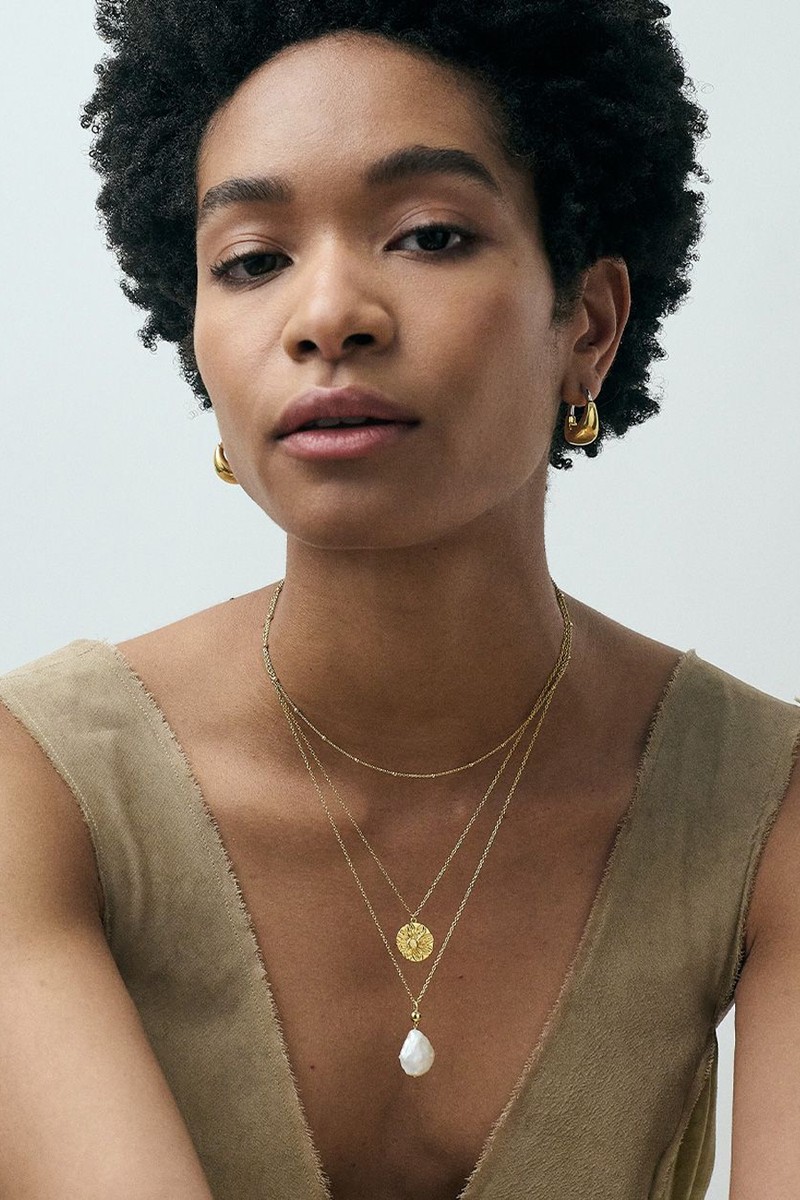 Chunky Aurora U-Hoop Earrings