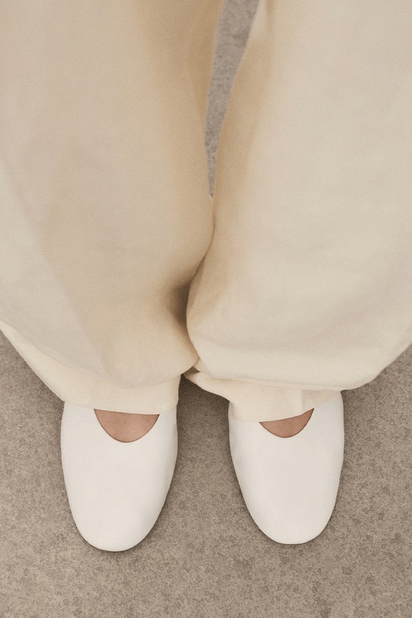 Leather Ballet Flats