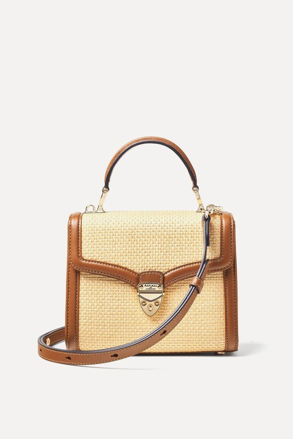 Midi Mayfair® Raffia Bag