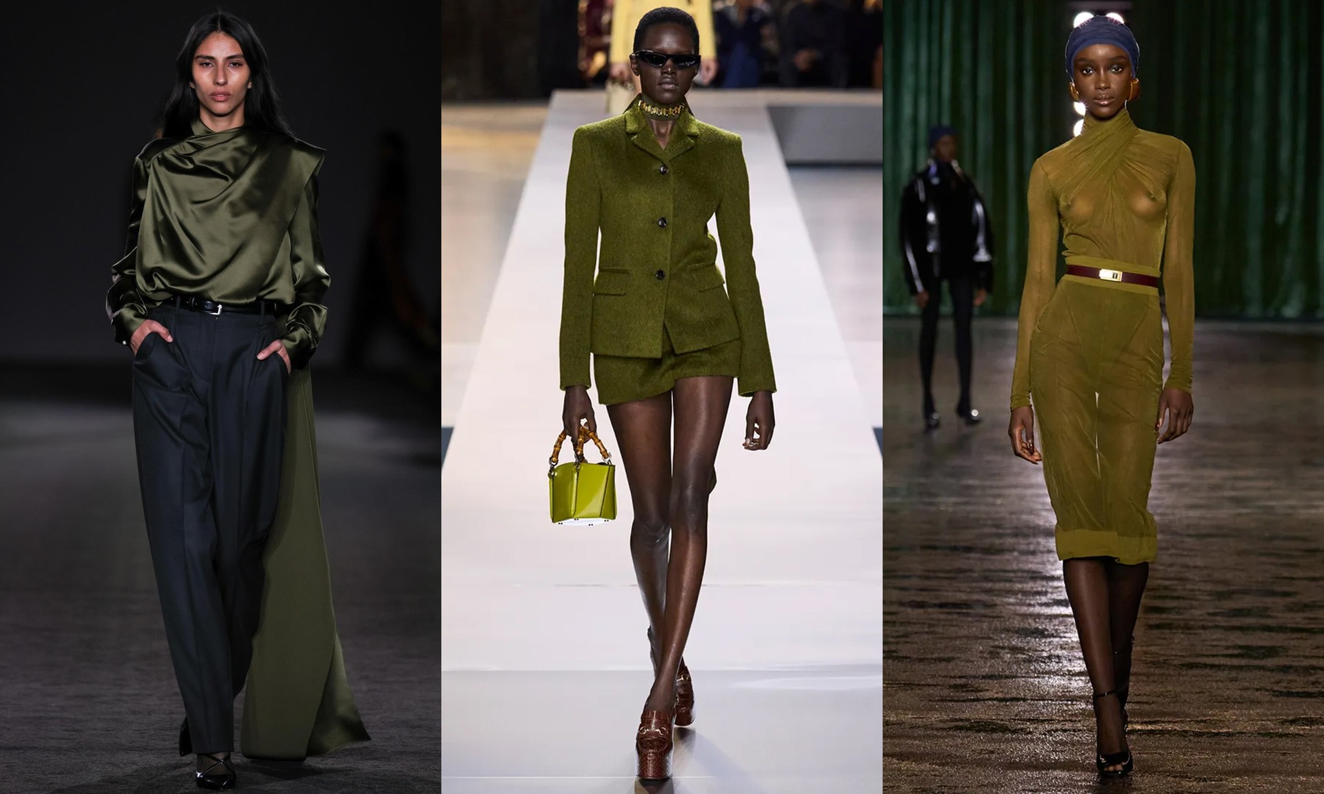 Atelier Prabal Gurung; Gucci; Yves Saint Laurent