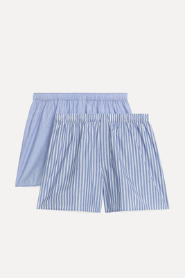 Woven Cotton Boxers, Set of 2 from ARKET