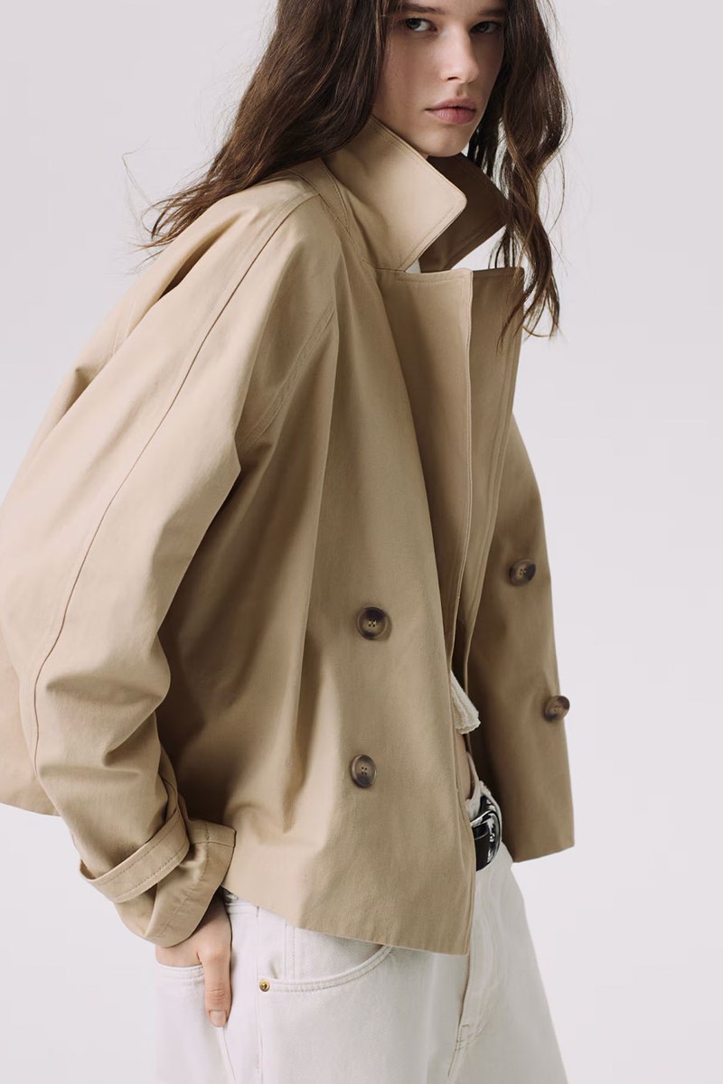 Short Trench Coat from H&M