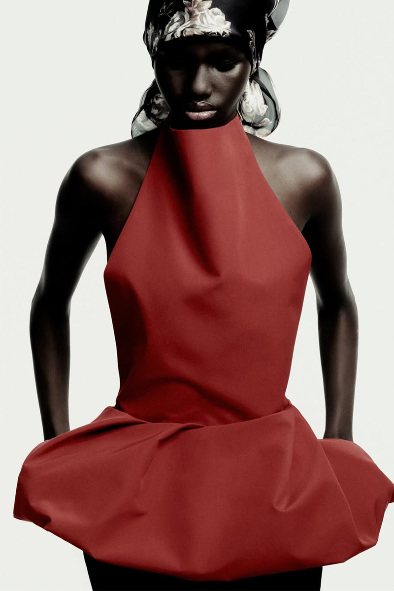 Halter Peplum Top from Magda butrym