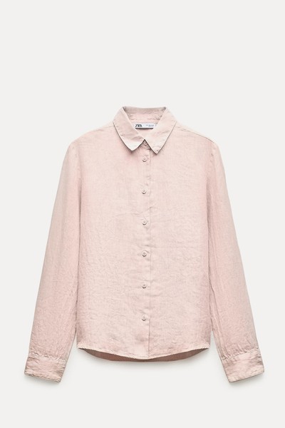 100% Linen Shirt from Zara