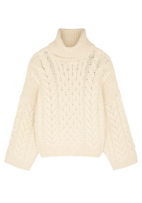 Ingrid Cable-Knit Wool-Blend Jumper from Isabel Marant Étoile