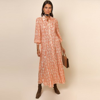 Maddison Maxi Shirtdress, £265 | Rixo