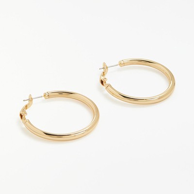 Thick Hoop Earrings