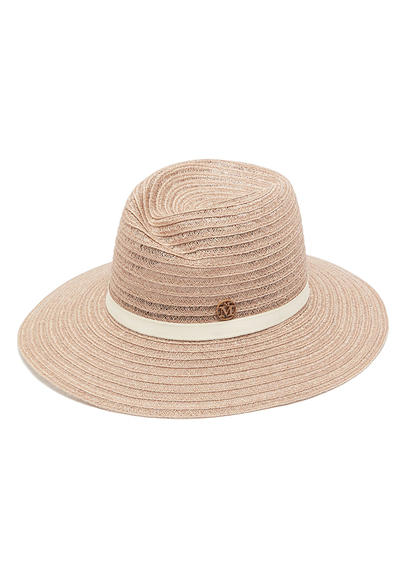 Virginie Woven Straw Hat from Maison Michel