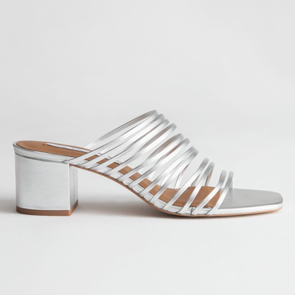 Strappy Square Toe Heeled Sandals from & Other Stories