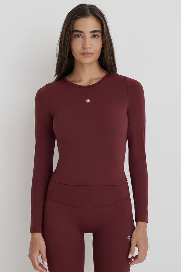 4th Branded Long Sleeve Active Top from 4th & Reckless
