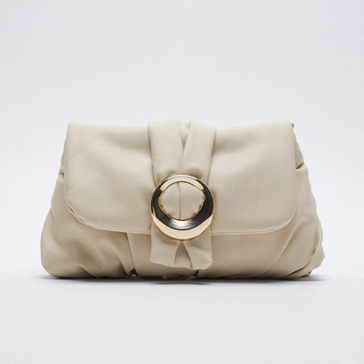 Soft Crossbody Bag With Buckle from Zara