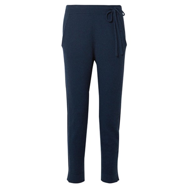 Cashmere-Blend Felt Track Pants from Akris
