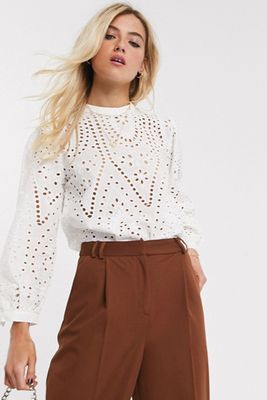 Only Broderie Blouse from Asos Design