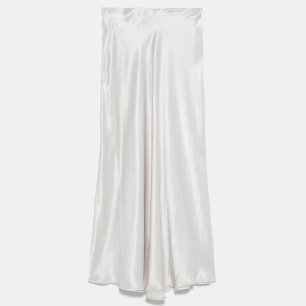Satin Skirt from Zara