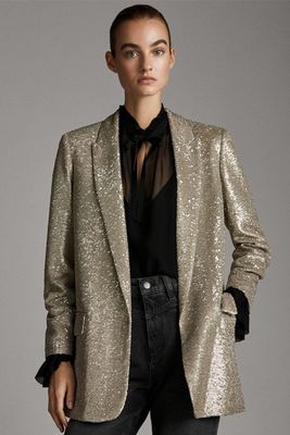 Sequinned Blazer from Massimo Dutti