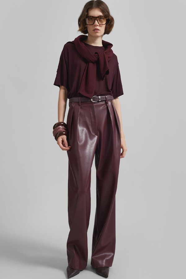 Helsinki Faux Leather Pants from The Frankie Shop