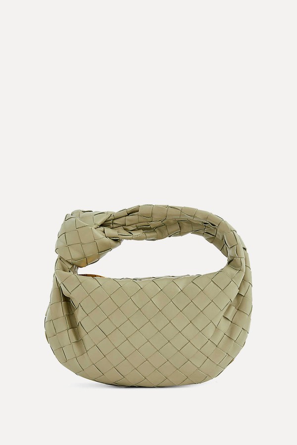 Jodie Mini Leather Top-Handle Bag from Bottega Veneta