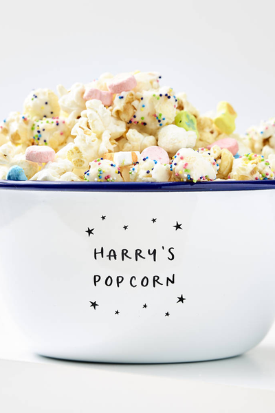 Little Stars Personalised Popcorn Bowl