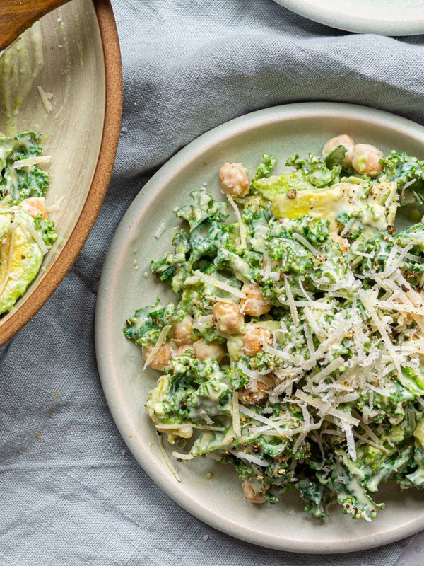Creamy Parmesan & Kale Salad