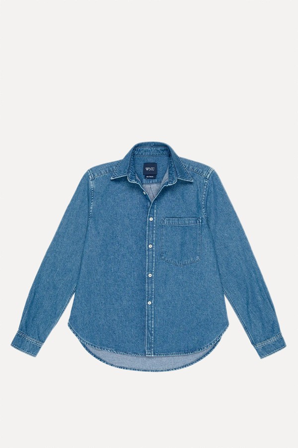 The Classic Denim Shirt from WITH NOTHING UNDERNEATH