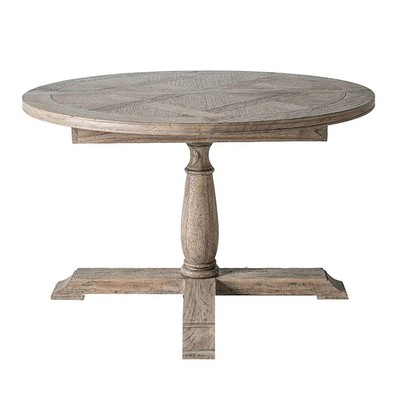 Juno Extendable Round Dining Table from Perch And Parrow 