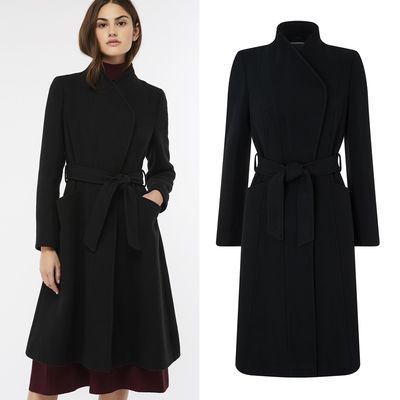 Beatrice Belted Fit Flare Coat
