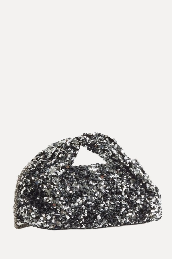Sequin Clutch Bag from River Island