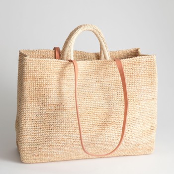 Large Woven Straw Tote from & Other Stories