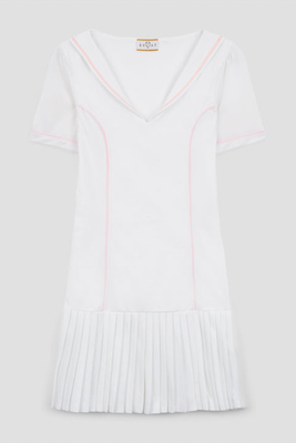 Rosamund Pleated Tennis Dress from Exeat