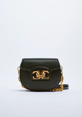 Crossbody Bag With Buckle Enclosure from Zara