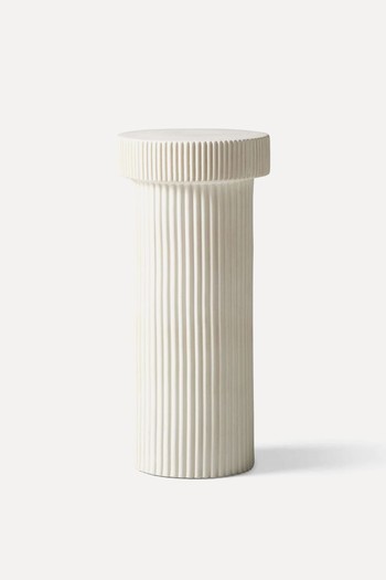 Fluted Drink Table from West Elm