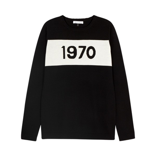 1970 Black Wool Jumper from Bella Freud